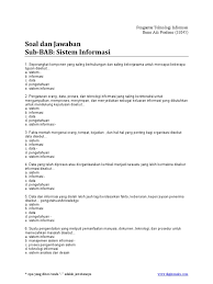 Maybe you would like to learn more about one of these? Soal Essay Dan Jawaban Otomatisasi Perkantoran Lakaran