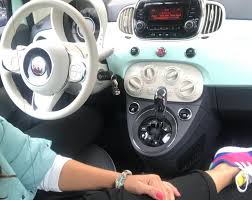 Interior Inspired By A Day At The Beach Fiat 500 Fiat 2017 Green Mint Italian Car Inside Fiat 500 Fiat 500 Car Conc Fiat 500 Mint Green Fiat 500 Fiat