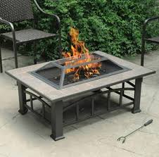 Square fire pit table top cover. Pin On Fire Pits