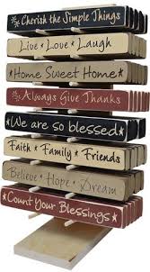 Cwi Gifts Mini Engraved Signs Display 12 48 Ct Everyday Assortment Wood Signs Wood Crafts Block Craft