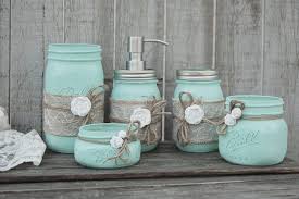 A quick and simple way to incorporate gray in your bathroom is by painting the walls in this color. Mint Green And Grey Bathroom Accessories Trendecors