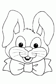 Before saving you have to color your coloring page. Easter Bunny Face Coloring Pages Coloring Home