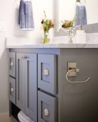 Have (or would!) you painted your bathroom vanity before? New 2017 Interior Design Tips And Ideas Painting Bathroom Cabinets Bathroom Remodel Ideas Grey Bathroom Cabinet Colors
