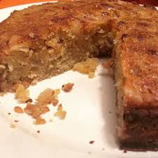 La Recette De L Amandier A La Vergeoise Et Aux Fruits Secs Et Confits Variante De L Amandier Ou Namandier Un Gateau Fondant Aux En 2020 Dessert Fruits Secs Amandier