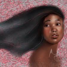 Flower Power Hand-drawn Art Print