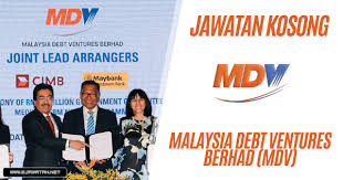 Malaysia debt ventures berhad (mdv). Jawatan Kosong Di Malaysia Debt Ventures Berhad Mdv 23 Januari 2020 Jawatan Kosong 2020