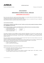 La note et la note de service sont des. Amenagement Du Temps De Travail