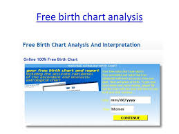 It can also be used to generate a natal chart report. Astrology Free Chart At Has Group Of Professionals Ppt Download