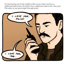 The Washington Post recently profiled Barry Porter, and their piece  includes a gorgeously illustrated comic strip, sharing some of Barry's  stories of his time manning lighthouses for the Canadian Coast Guard, many