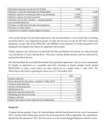 Income tax malaysia is very important every year depending on new rules and regulations relief on budget 2020. Malaysian Taxationneed To Find Mr Abu And Ms Siti Tax Chegg Com