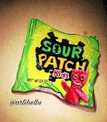 He has fluffy fur, big cute eyes, long hands. Sour Patch Kids Drawing I Did Sour Patch Kids Drawing For Kids Sour Patch