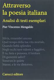 Attraverso La Poesia Italiana Analisi Di Testi Esemplari Amazon It Mengaldo Pier Vincenzo Libri
