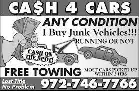 We will buy any junk vehicle and pay you cash upon pick up. We Buy Junk Cars Running Or Not Title Or Not Tile Keys Or Not Keys Claz Org