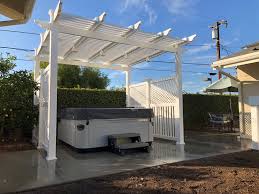 All products from vinyl patio covers category are shipped worldwide with no additional fees. Patio Cover With Side Panels Gng Vinyl Fencing And Patio Covers