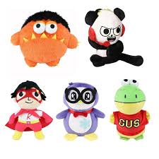 Ryan helps santa save christmas by finding all the presents. 18cm 7 Ryan S World Combo Panda Soft Plush Stuffed Toy Animal Kids Xmas Gift Shopee Malaysia
