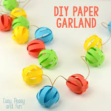 Loop your scraps around a long ribbon to make a quick decoration. 30 Diy Party Decorations Garlands Applegreen Cottage