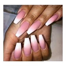 This is a very quick way to do pink and white acrylic nails that would last from 3 to 4 weeks and it only takes less than 20 minutes to do. Acrylic Ombre Nail Designs Pink And White Novocom Top