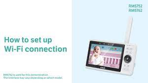 Set Up Wi Fi Connection Vtech Rm5752 Rm5762 Youtube