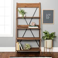 Gracie Oaks Ridgedale 68 H X 31 W Solid Wood Ladder Bookcase Wayfair