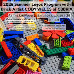 2026 Legos Program with Brick Artist Cody Wells