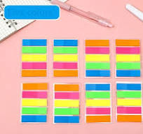 Fluorescent Sticky Notes, Memo Pads, Index Label, Index Sticker, Memo  Sticker
