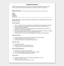 Included with high impact content. Fresher Resume Template 50 Free Samples Examples Word Pdf