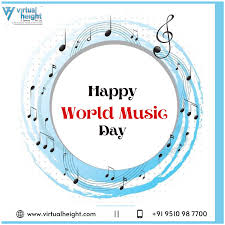 The man behind it was culture minister jack lang who was then french. World Music Day 2020 Best Images Quotes For Music Day Virtual Height It Services Pvt Ltd World Music Day Mobile App Development Companies World Music