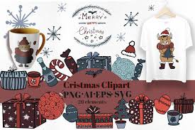 Download Free Elements Download Scandinavian Christmas Set Vector Flat New Year Clipart Free Design Resources