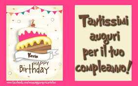 Torta Buon Compleanno Kevin Cartoline Di Compleanno Con Nome Kevin Cartolineconnomi Com