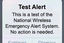 Wireless Emergency Alert Test To Appear On Millions Of Cellphones Wednesday