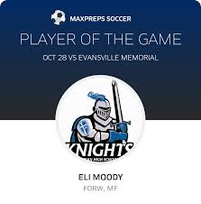 Eli Moody's High School Career Home