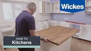 build a kitchen island with wickes