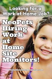 Work At Home Neopets Site Monitor Jobs Work At Home Mom Revolution Work From Home Moms Working From Home Work From Home Jobs