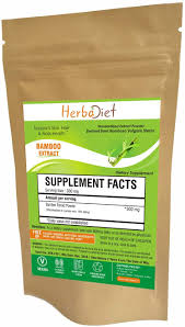Bamboo extract is not a supplement for the young people who have an a good amount of silica. Amazon Com Herbadiet Bamboo Extract Powder Supports Healthy Skin Hair Nails Natural Hair Supplement With 70 Silica 500 Gram Health Personal Care