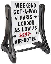 24 x 36 Letter Board Swinger Signage | Portable & Mobile Outdoors