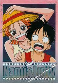 Nami And Luffy One Piece Nami One Piece Manga One Piece Luffy