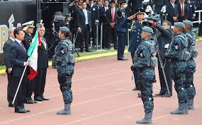 Resultado de imagen para gendarmeria peña nieto