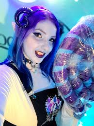 Cosplay face paint practice for goth jester