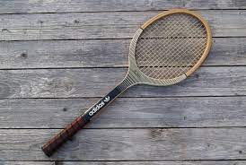 Players who are at an advanced level or intermediate level this rackets are excellent for them. Vintage Wooden Tennis Racket Adidas Bora Racquet Wood Tennis Racket Rackets Retro Wall Decor