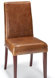 The sophisticated profile of the tyler leather square arm armchair features details like end caps on the arms and square legs that complement the graphic frame. Charro Tan Aniline Real Leather Dining Chair Padded Seat Walnut Legs Fully Assembled
