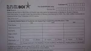 Know your customer (kyc) form. How To Fill Bank Of India Kyc Form Youtube
