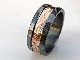 Viking Wedding Ring Rose Gold Mens Wedding Band Viking Gold Etsy In 2021 Viking Wedding Ring Engagement Rings For Men Mens Wedding Rings Unique