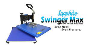T Shirt Printing Heatpress Swing Type Youtube