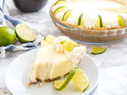 No Bake Key Lime Pie Is A Delicious Easy Summer Dessert Made With Only A Few Simple Homemade Key Lime Pie Recipe Key Lime Pie Recipe No Bake Key Lime Recipes