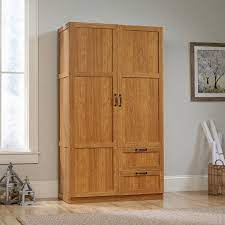 Ada juga yang menggunakan bahan kayu asli bukan olahan. Lemari Pakaian Jati Minimalis Modern Mproduk 42