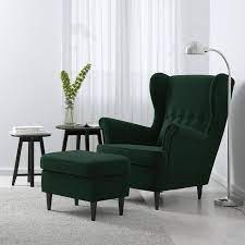 Maybe you would like to learn more about one of these? Strandmon Wing Chair Djuparp Dark Green Ikea Ikea Strandmon Furniture Wing Chair