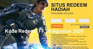 They can try different type code. Kode Redeem Ff 29 Agustus 2020 Ambil Segera Ya Area Tekno