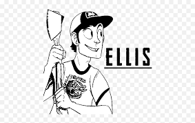 Ellis Spray Source Engine Sprays Left 4 Dead 2 Sprays Ellis Png Free Transparent Png Images Pngaaa Com