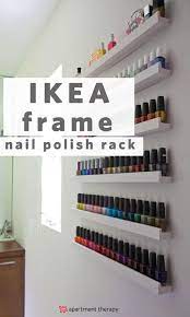 Proof This Ikea Classic Works In Every Single Room Nail Polish Storage Diy Nail Salon Decor Home Nail Salon