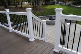 This Beautiful Deck And Patio Was Completed In Phoenixville Pa It Was Constructed With Timbertech Legacy M Railings Outdoor Deck Designs Backyard Patio Design